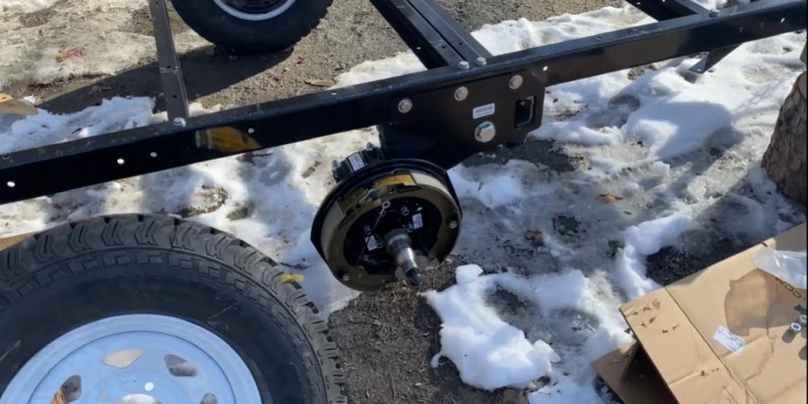 dexter 12" nev-r-adjust electric trailer brake